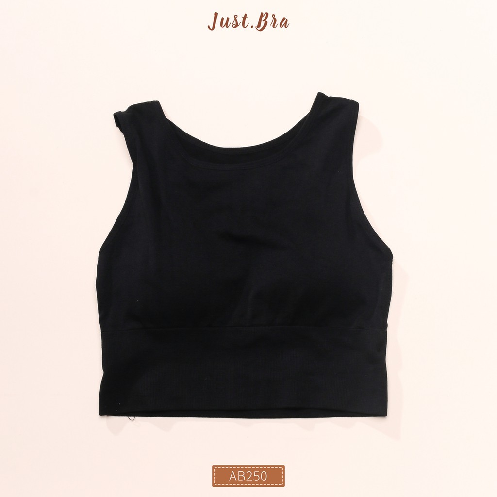 Áo ngực Just Bra dáng croptop năng động có mút mỏng AB250 | BigBuy360 - bigbuy360.vn
