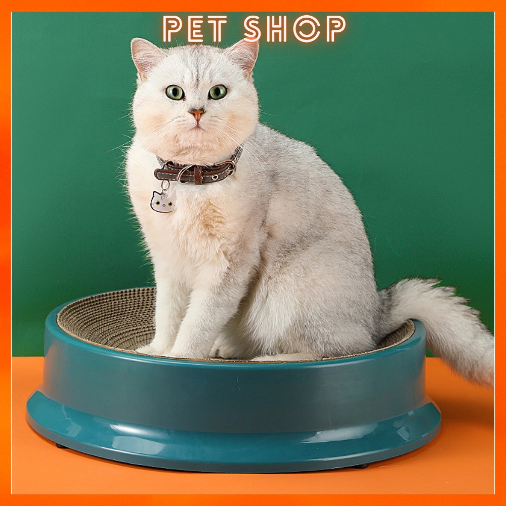 Bàn Cào Móng Size Lớn, Bàn Mài Móng Nhựa Cao Cấp Chống Trầy Xước Cho Mèo, Giúp Mèo Cưng Giảm Stress