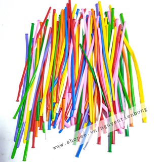 100q Bóng bay tạo hình 130cm/ bóng bay dài,bóng bay giun (dùng để xoắn/bóng bay tạo hình)