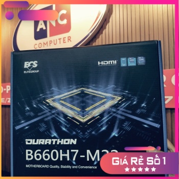 Main ECS B660H7-M22 Socket LGA1700 Chính Hãng Đầy Đủ Cổng Xuất Hình Giá Tốt
