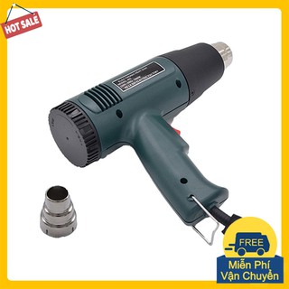 Máy khò nhiệt, màng co 1800W [ BH - 12 Tháng ] màu xanh rêu
