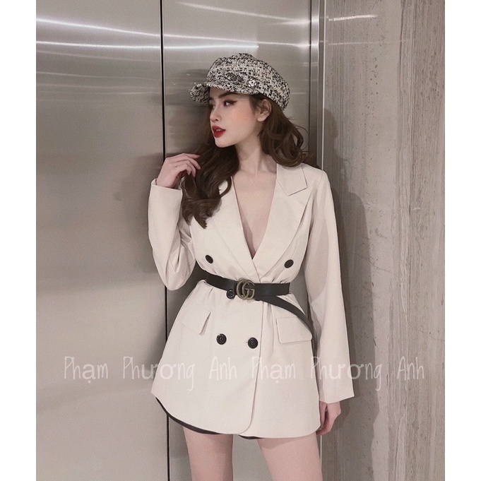 Vest bo eo kèm đai như hình