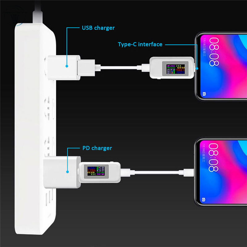 Dụng cụ kiểm tra pin sạc cổng USB Type-C 10 trong 1 tiện dụng chất lượng cao