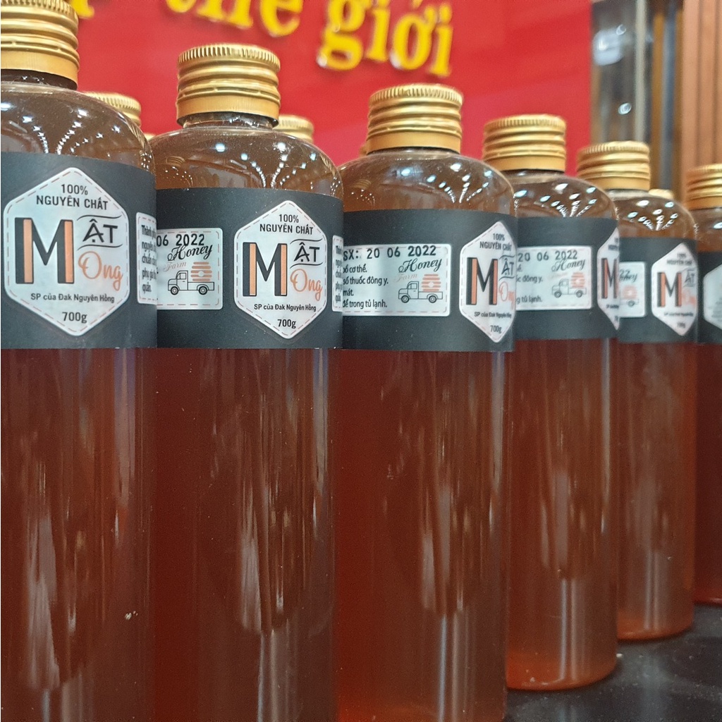 MẬT ONG NGUYÊN CHẤT Nội Địa 700g - Thế Hồng Honey