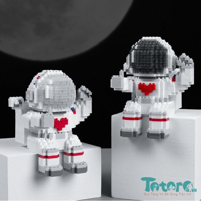 Bộ đồ chơi xếp hình Lego Phi Hành Gia phát sáng - 11.5x9x8cm - 780pcs