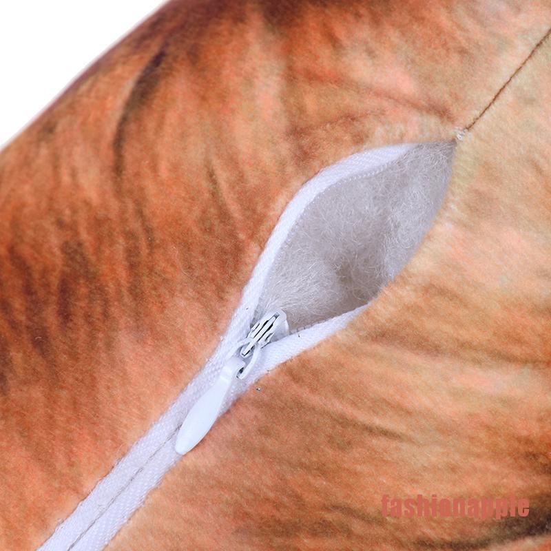 Gối Ngủ Vải cotton In Hoạt Hình Cún Cưng 3D Dễ Thương