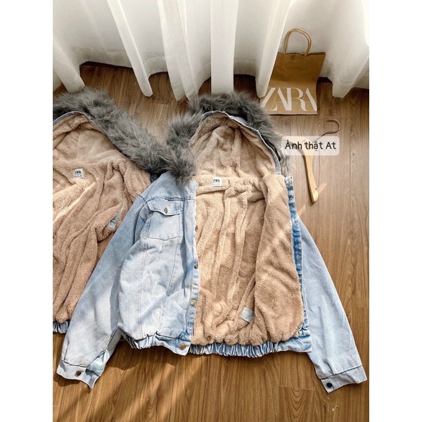 ÁO KHOÁC JEANS LÓT LÔNG