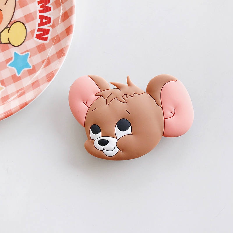 Giá đỡ điện thoại có thể gập lại hình nhân vật hoạt hình dễ thương thích hợp cho iPhone Samsung Xiaomi LG