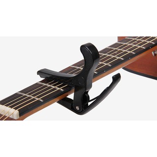 Combo Capo đàn guitar + Miếng pick + 4 móng gảy đàn guitar