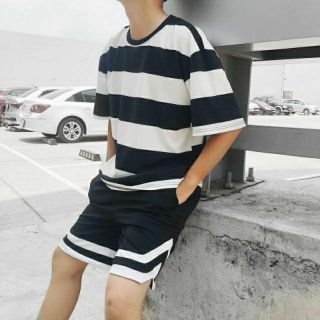 Quần short double v unisex