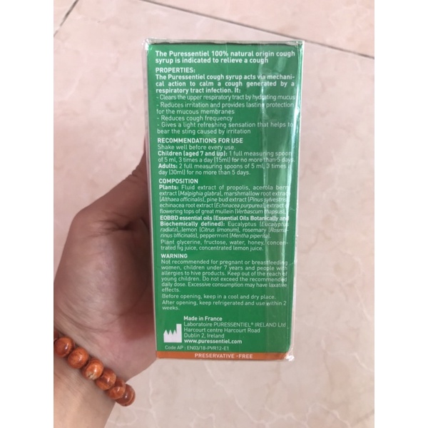 𝐒𝐢𝐫𝐨 𝐏𝐮𝐫𝐞𝐬𝐬𝐞𝐧𝐭𝐢𝐞𝐥 𝐒𝐢𝐫𝐨𝐩 𝐓𝐨𝐮𝐱 Pháp