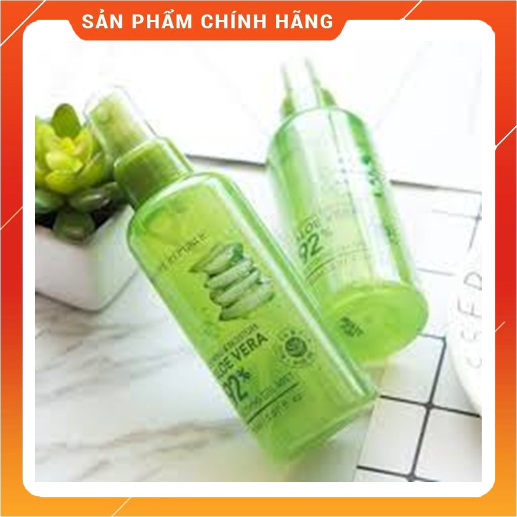 (VÔ ĐỊCH GIÁ) Xịt Khoáng Giải Nhiệt Cho Da Nha Đam Aloe Vera 92%