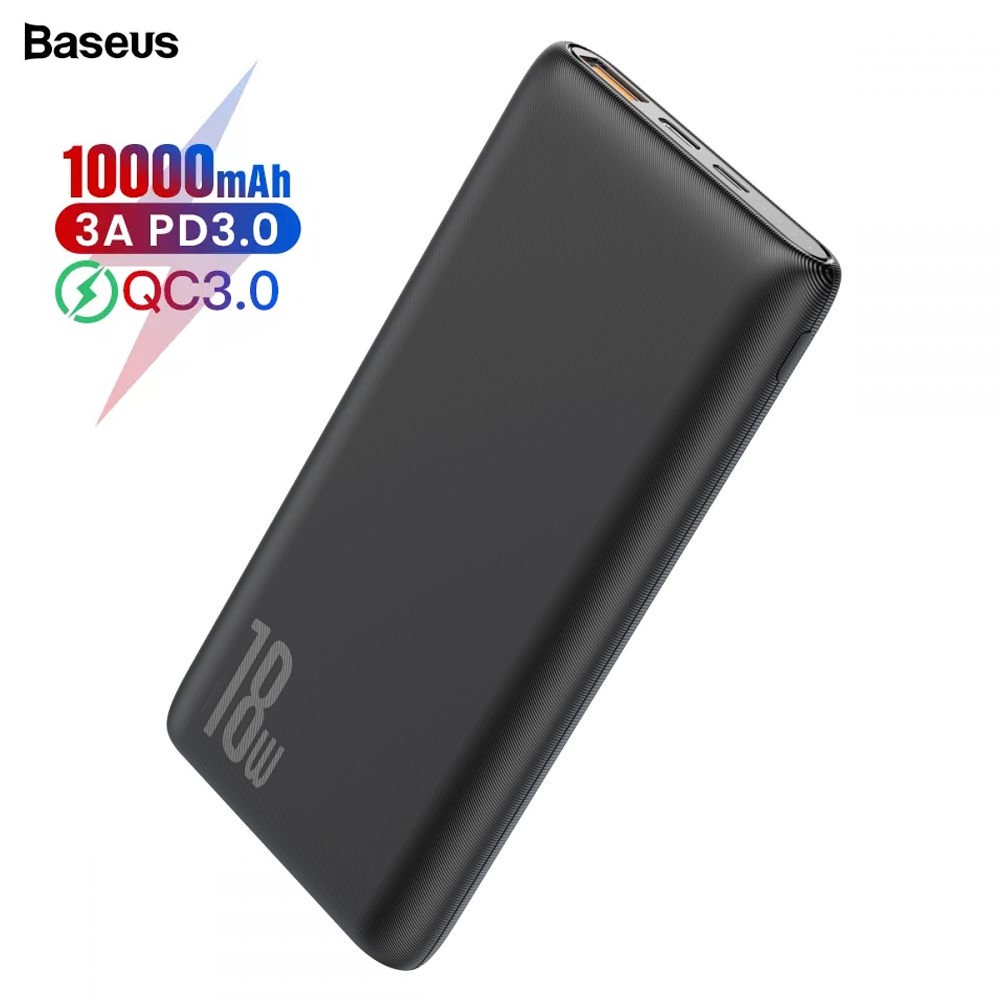 Pin dự phòng sạc nhanh Baseus Bipow 10000mAh tích hợp PD/QC công suất 18W