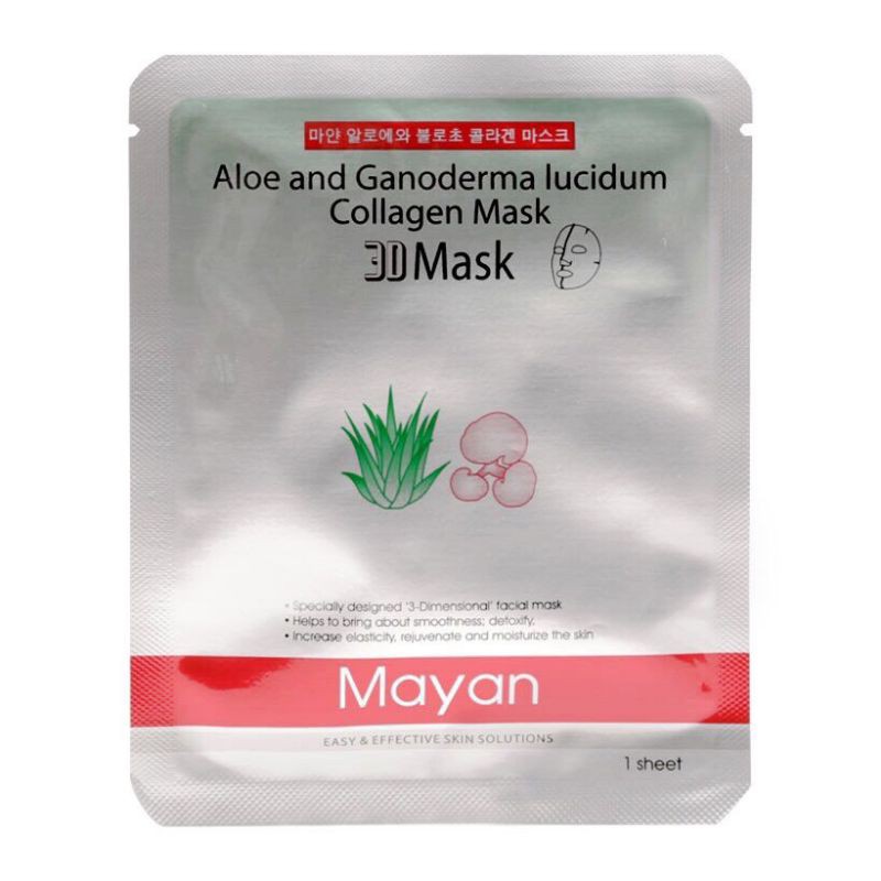 Đắp mặt Hàn Quốc 3D Mayan Tình chất linh chi _Lô hội __591922