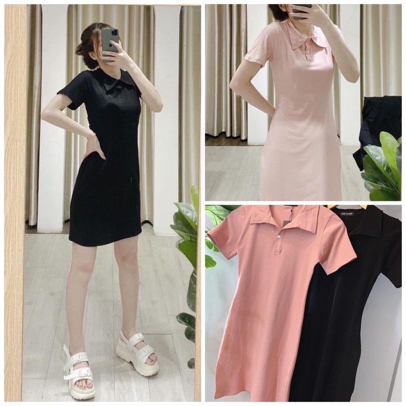 (CÓ SẴN) 🌹 ĐẦM BODY CỔ BẺ TAY NGẮN