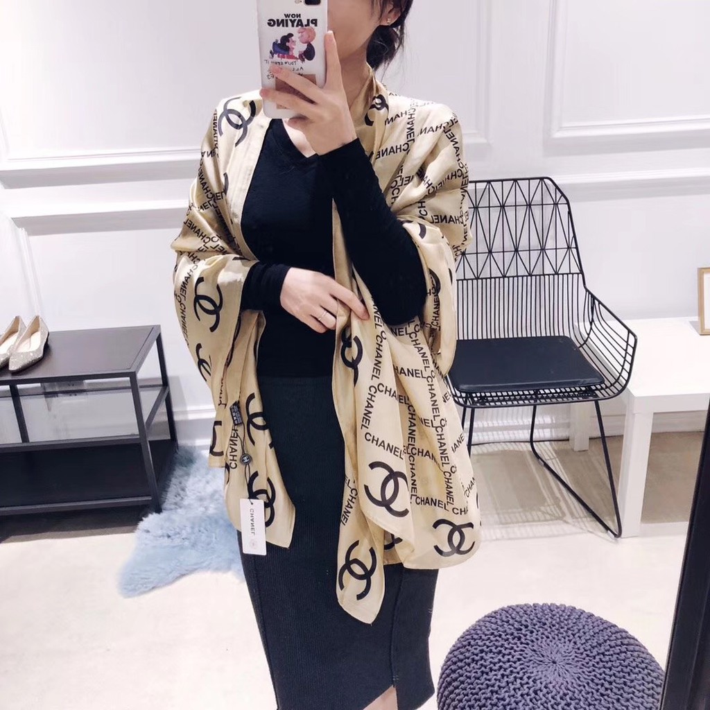 Khăn Choàng Lụa Dáng Dài Chống Nắng Thời Trang Cho Nữ