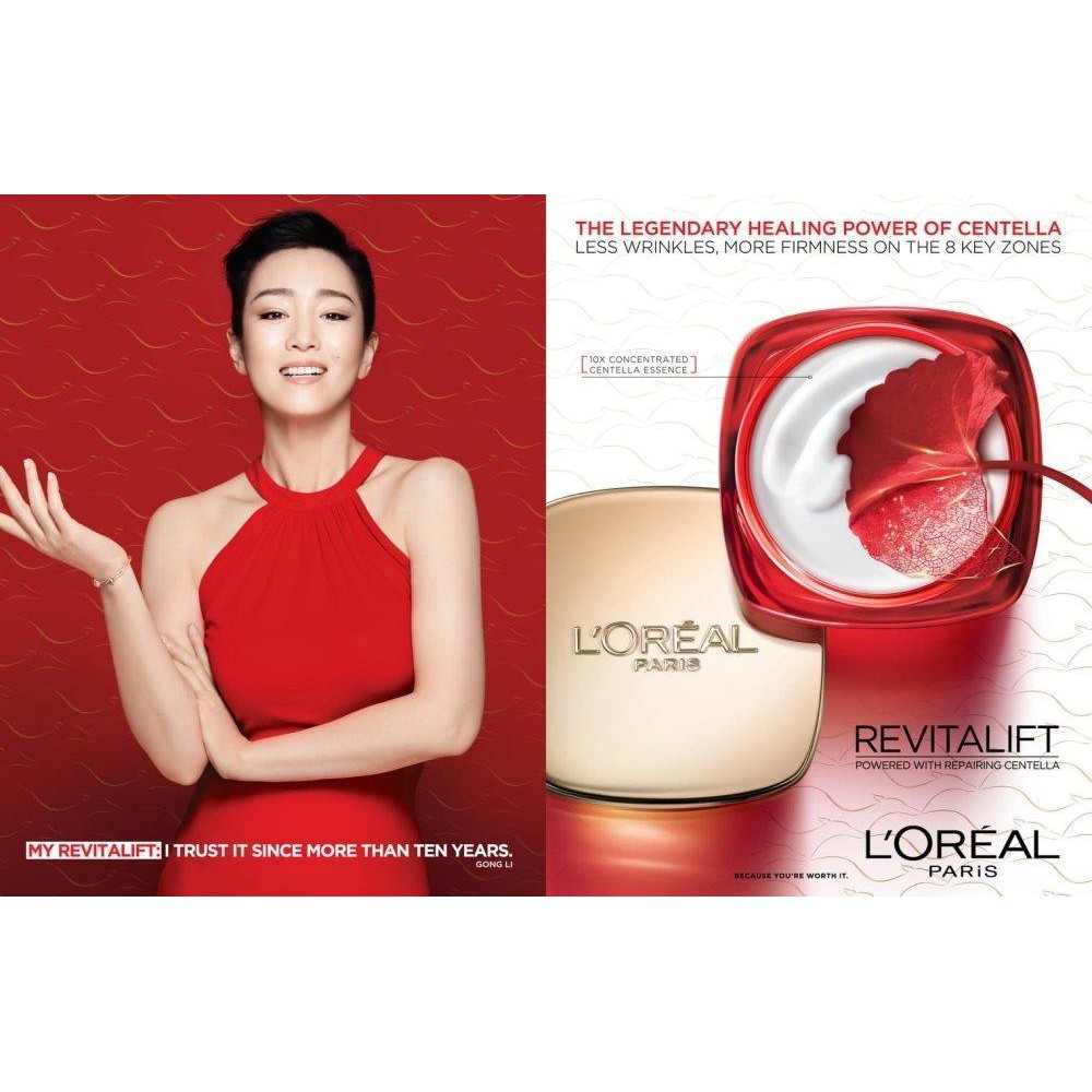 Kem dưỡng da tươi trẻ ban ngày chống lão hóa L'ORÉAL Revitalift Day SPF35 PA++ 50ml - Pháp Chính Hãng