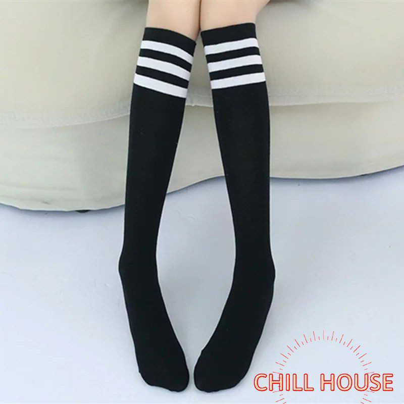 Siêu Hot Tất Trẻ Em Sọc Cổ Dài Hàn Quốc - CHILLHOUSE