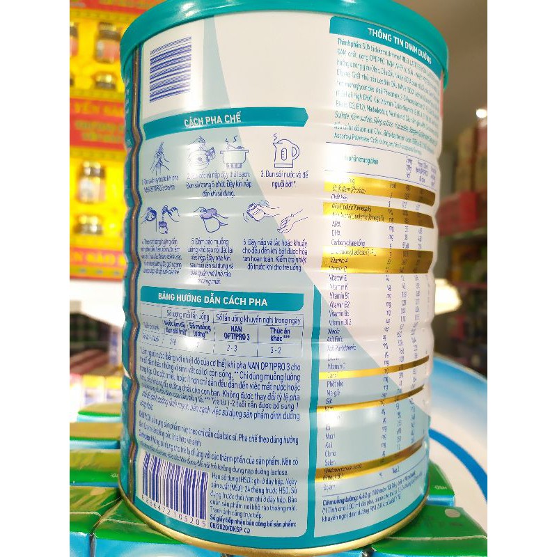 Sữa NAN OPTIPRO 3 1,6kg