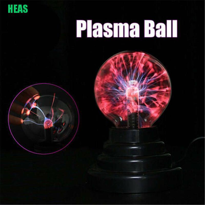 Đèn để bàn hình quả cầu ma thuật bằng kính plasma phong cách