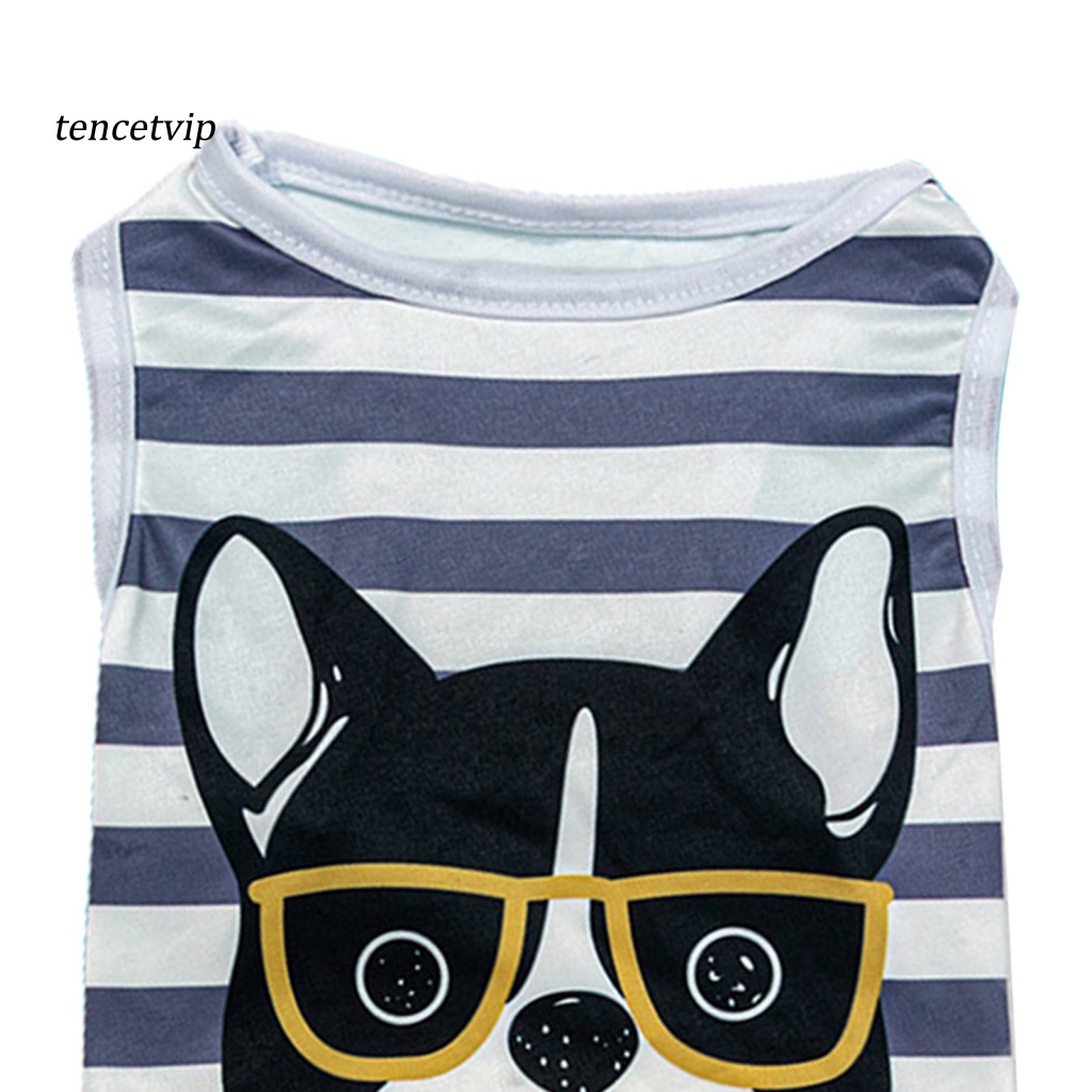Bộ Đồ Ngủ Pajamas Cỡ Nhỏ Dễ Giặt Cho Thú Cưng
