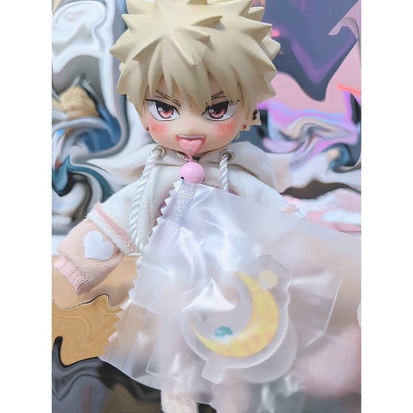 Mặt Bakugo kèm phụ kiện lưỡi