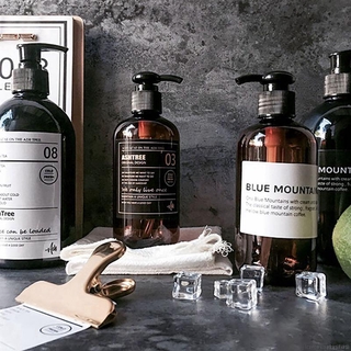 Chai Rỗng Đựng Dầu Gội / Sữa Tắm 500ml Có Nắp Nhấn Tiện Dụng