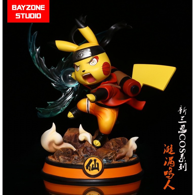 Mô hình các nhân vật pikachu naruto