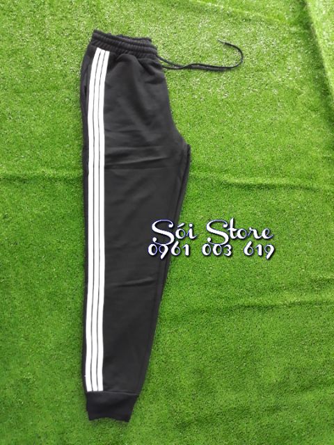 [Mã SKAMSALEP6 giảm 10% TỐI ĐA 100K đơn150K] 40 - 95kg Quần JOGGER 3 sọc có bo Nam Nữ bigsize | BigBuy360 - bigbuy360.vn