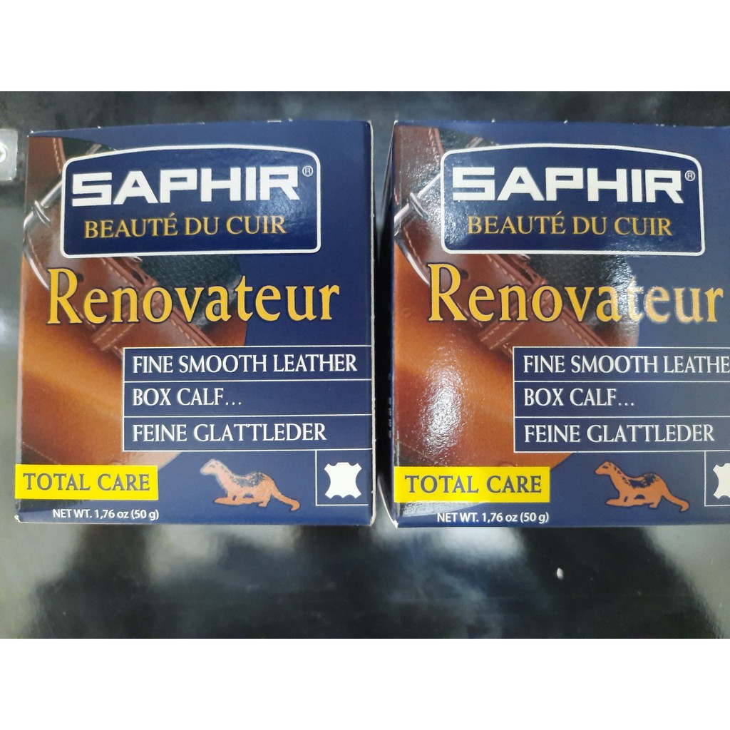 RENOVATUER kem dưỡng đồ da chuyên sâu Saphir BDC Pot Renovateur 50ml