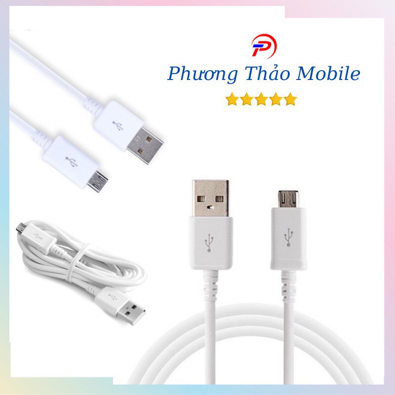 Dây Cáp Sạc Nhanh  Chân micro Tương Thích Nhiều Loại Máy Dành Cho Điện Thoại Sam Sung ,Ôppo ,Xiaomi, Dài 1m2