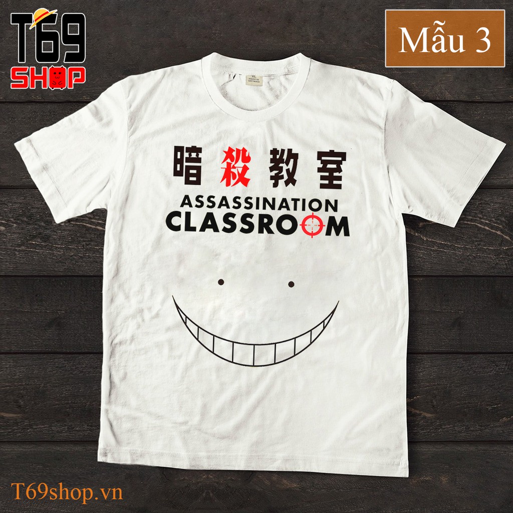Áo thun anime Ansatsu Kyoushitsu (Có nhiều mẫu)