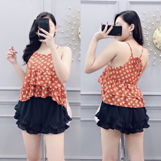 Set 2 dây - áo bèo tầng ( kèm video h.thật )