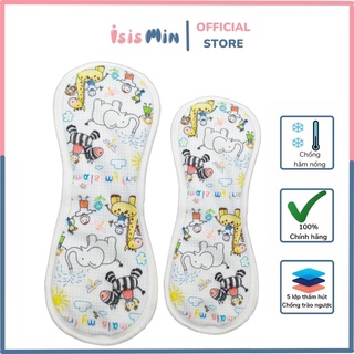 - Set 10 Miếng Lót Bỉm Vải Babu Nature Kháng Khuẩn, Chống Trào Ngược, Siêu Thấm Hút, Full size M, L (Không vỏ)