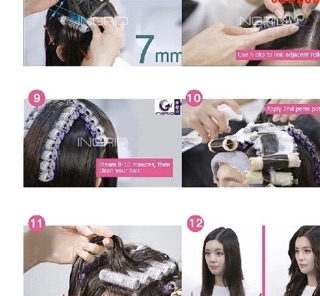 Bộ uốn phồng chân tóc Hàn Quốc