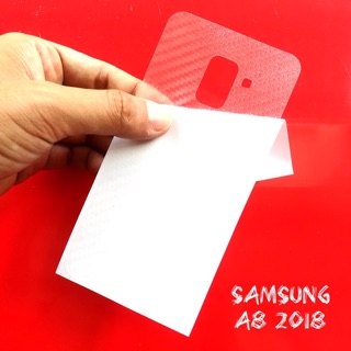 Miếng dán Cacbon 3D Sam sung A8 (2018)
