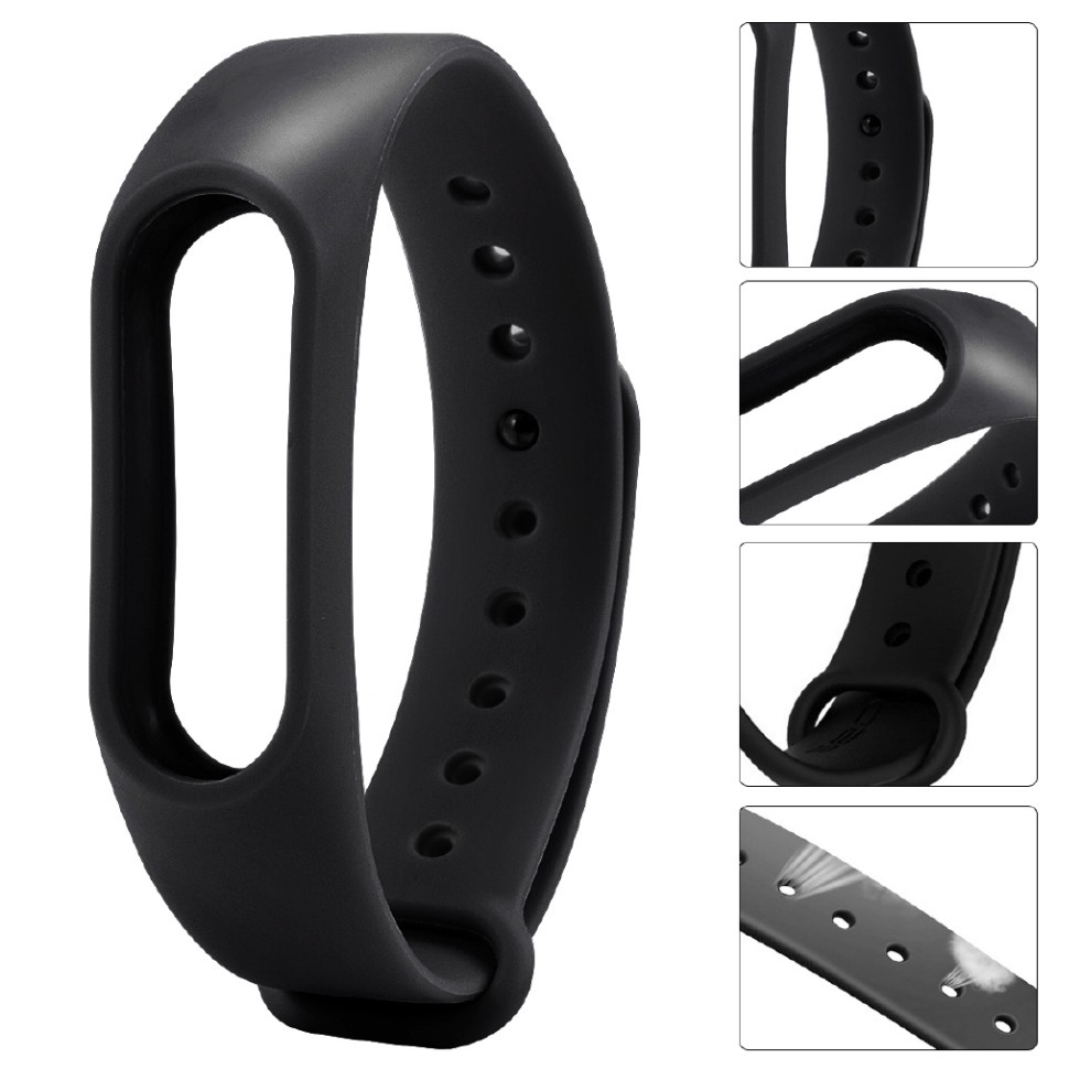 Sale 69% Dây đeo cao su thay thế cho Xiaomi Miband 2 chất lượng cao, BK Giá gốc 21000đ- 126B32-2