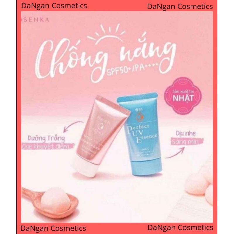 SENKA WHITE BEAUTY SERUM IN CC Serum Dưỡng Trắng Da Dạng CC 3 trong 1 (Hồng)