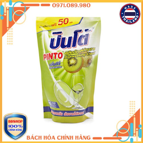 Nước rửa chén bát đậm đặc Pinto 450ml [Thái Lan]