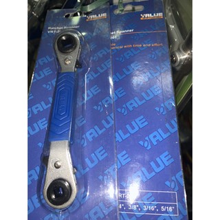 Chìa vặn có bánh cóc Value VRT-201