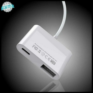 [Cáp sạc] Lightning to USB 3 Camera Adapter Lighting to USB 3.0 Female Adapter Cable