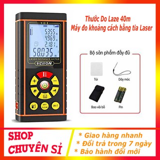 Thước Do Laze 40m, máy đo khoảng cách bằng tia Laser Vchon H40 chính hãng thế hệ mới