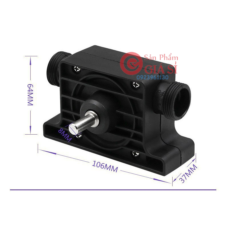 Máy bơm nước mini cho máy khoan ❤️freeship❤️