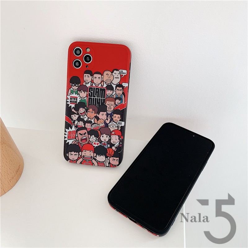 Ốp điện thoại dẻo hình hoạt họa Sakuragi cho IPHONE 12 PRO MAX 7/8 PLUS / X / XS / XR / XS MAX / 11/11 PRO / 11 PRO MAX | BigBuy360 - bigbuy360.vn