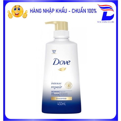 [HANG NHAP KHAU] Dầu gội phục hồi bảo vệ tóc Dove 480ml thái lan