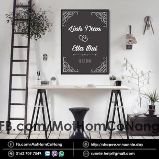 Tranh gỗ đặt in theo yêu cầu