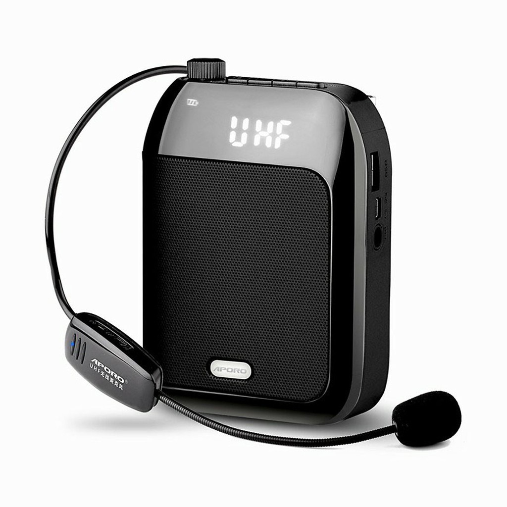 (Hàng Chính Hãng) Máy trợ giảng không dây Aporo T20 UHF 4.0 có BLUETOOTH CHÍNH HÃNG ( Tặng củ sạc )- BH 12 THÁNG