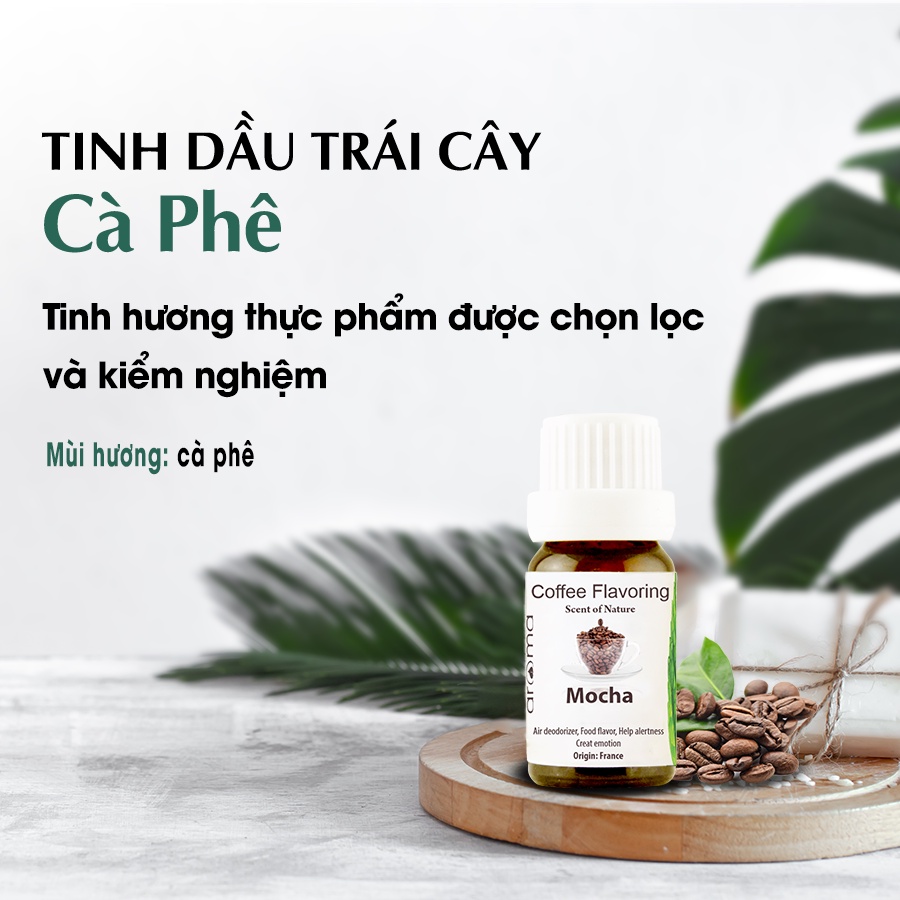 Tinh Dầu Xông Hương Vị Hạt Cà Phê - Mocha 10ml