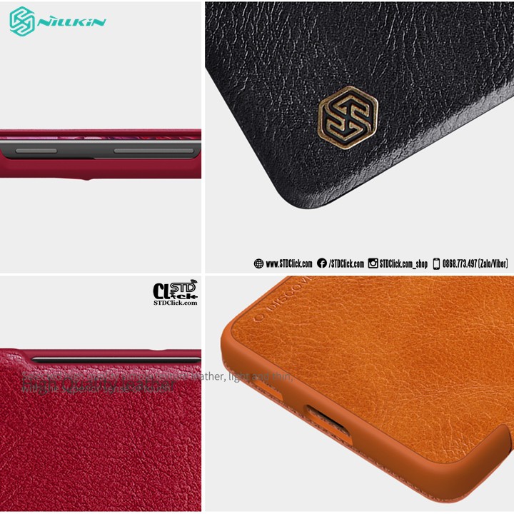 BAO DA SAMSUNG GALAXY S21 ULTRA 5G NILLKIN QIN CHÍNH HÃNG