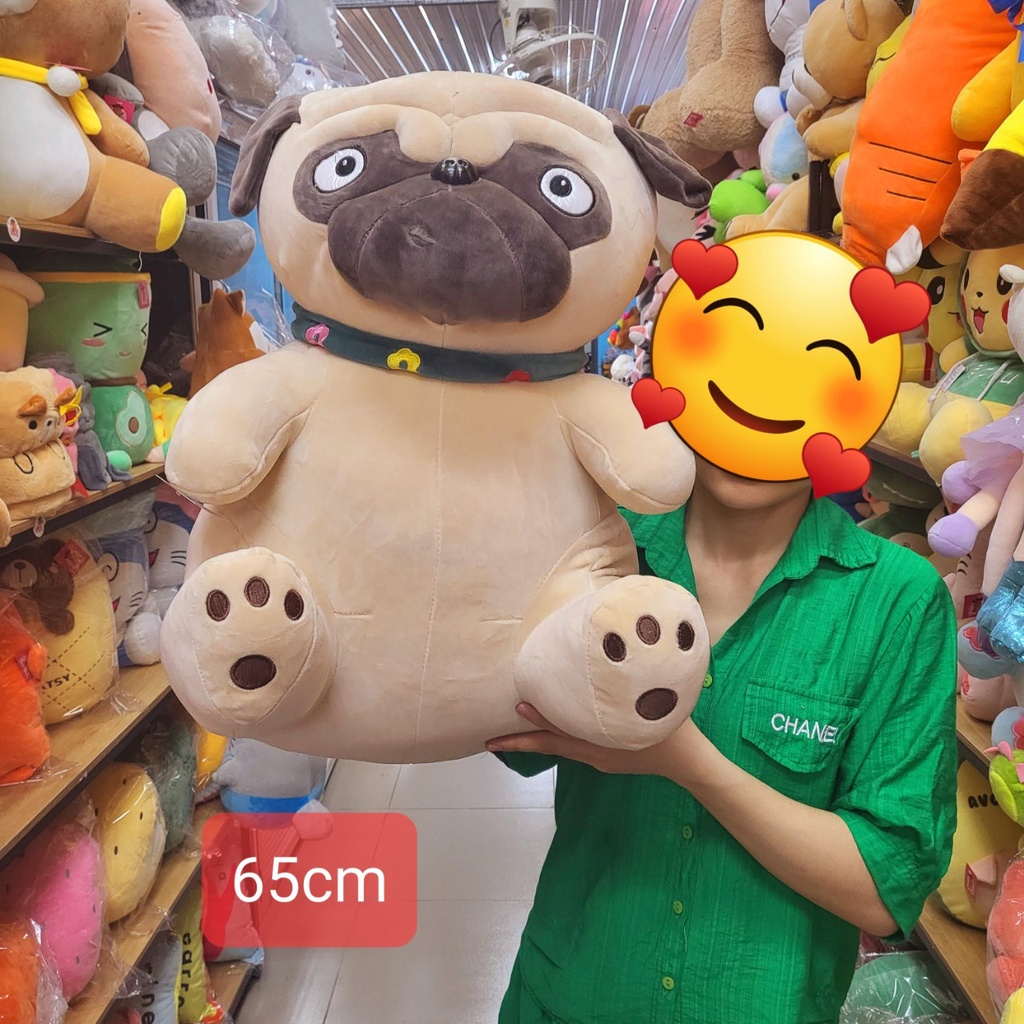 Thú bông gấu bông chó shiba,chó mặt xệ,hoạt hình